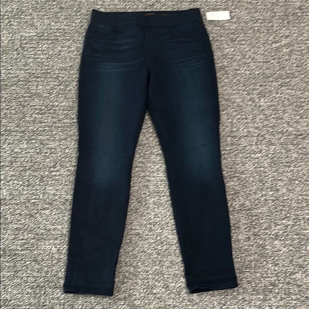 NWT Jen7 Pull-On Dark Wash Skinny Jeans Sz 10